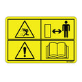 M170897: Fits John Deere M170897 Caution and Warning Decal – Genuine OEM