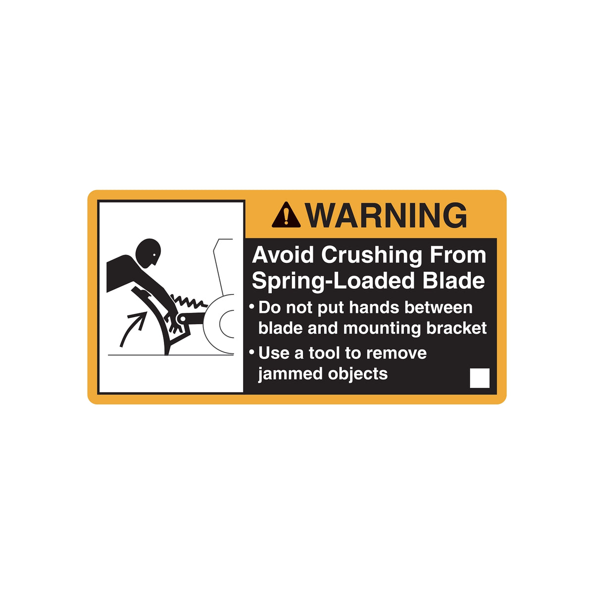 M175517: Fits John Deere M175517 Warning Label – Genuine OEM