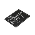 M177592: Fits John Deere M177592 Instruction Gauge Wheel Height Label – Genuine OEM