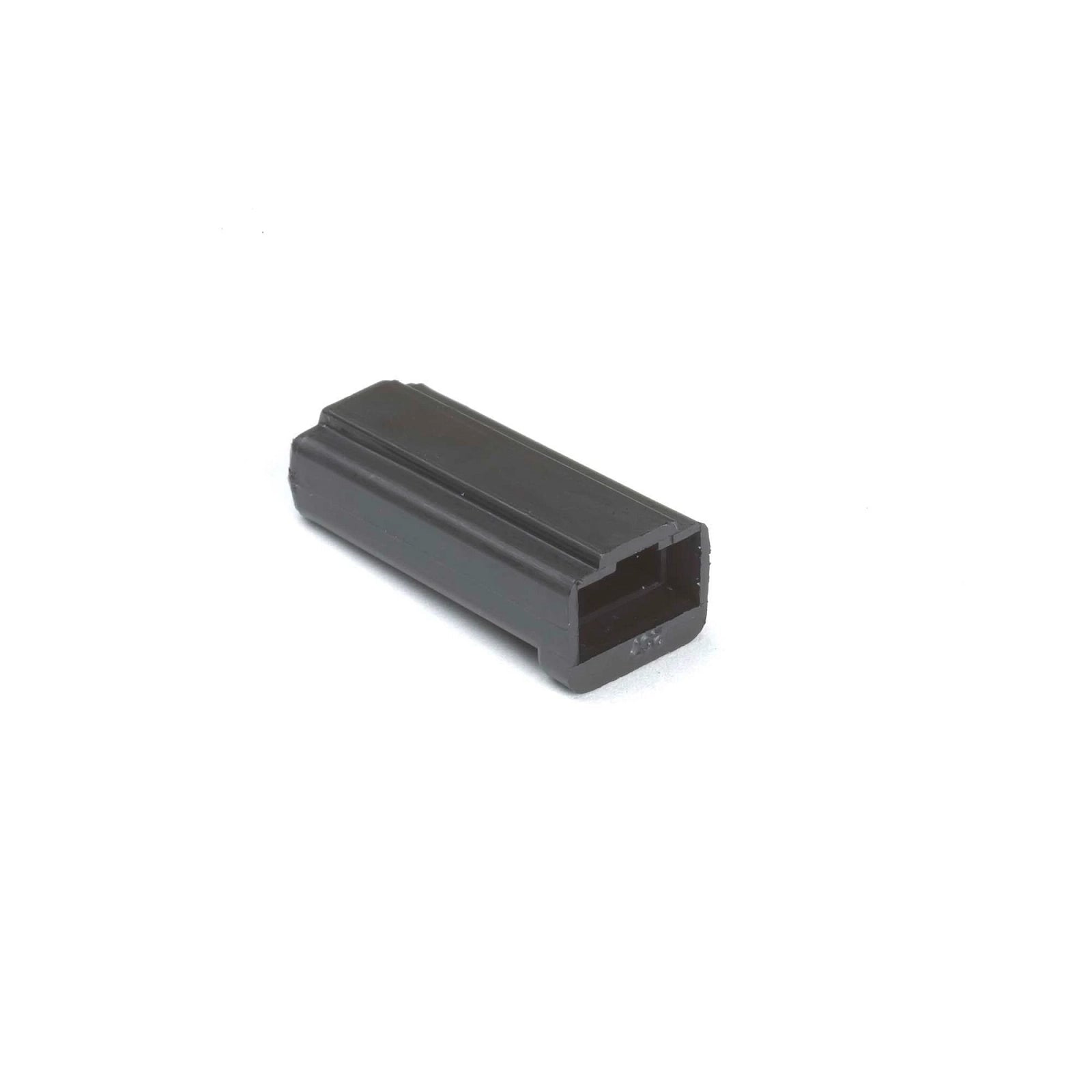 M43835: John Deere M43835 Black External Single Terminal Connector, 1 Cavity