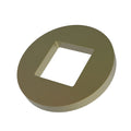 M60823: Fits John Deere M60823 Square Hole Washer – Genuine OEM