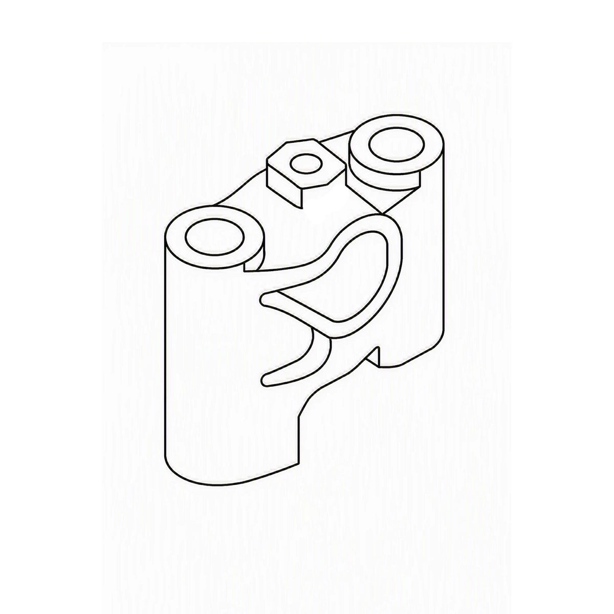 M801022: Fits John Deere M801022 Rocker Arm Support – Genuine OEM