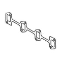 M801235: Fits John Deere M801235 Engine Exhaust Manifold Gasket – Genuine OEM