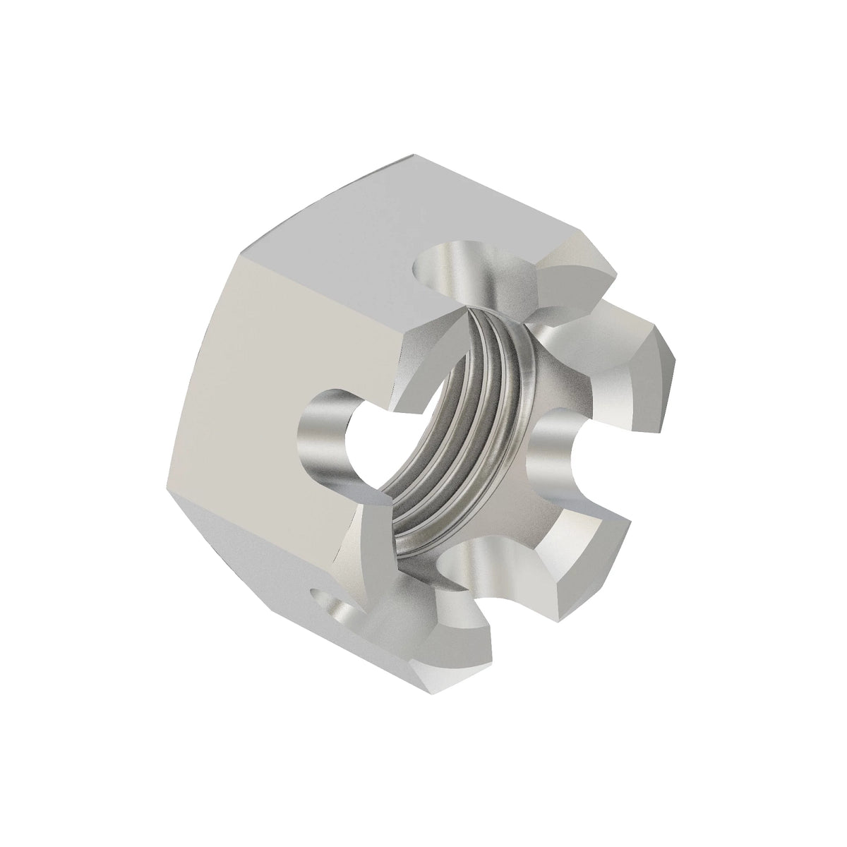 M805099: Fits John Deere M805099 Hexagonal Slotted Nut, M12 – Genuine OEM