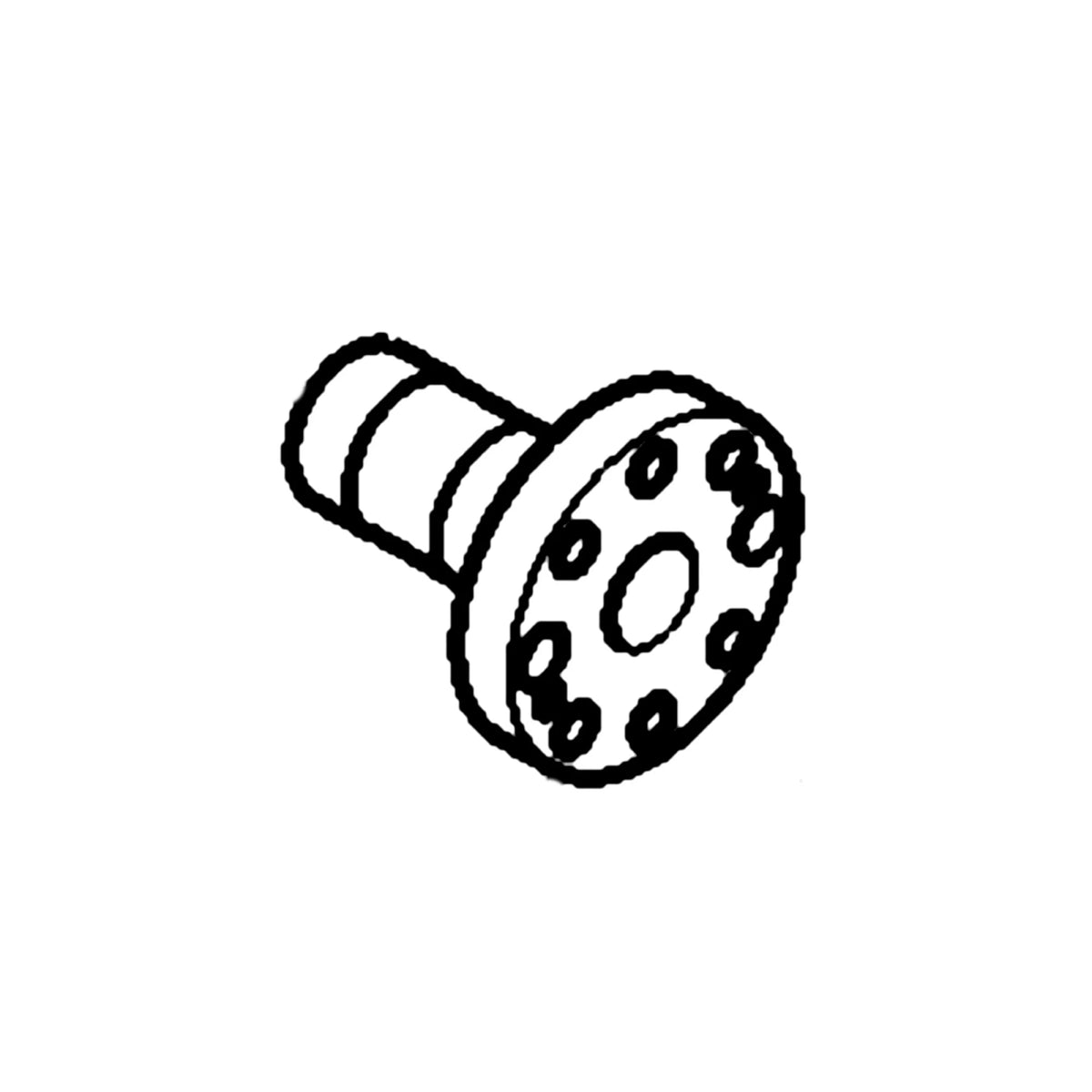 M809133: Fits John Deere M809133 Front Wheel Hub – Genuine OEM