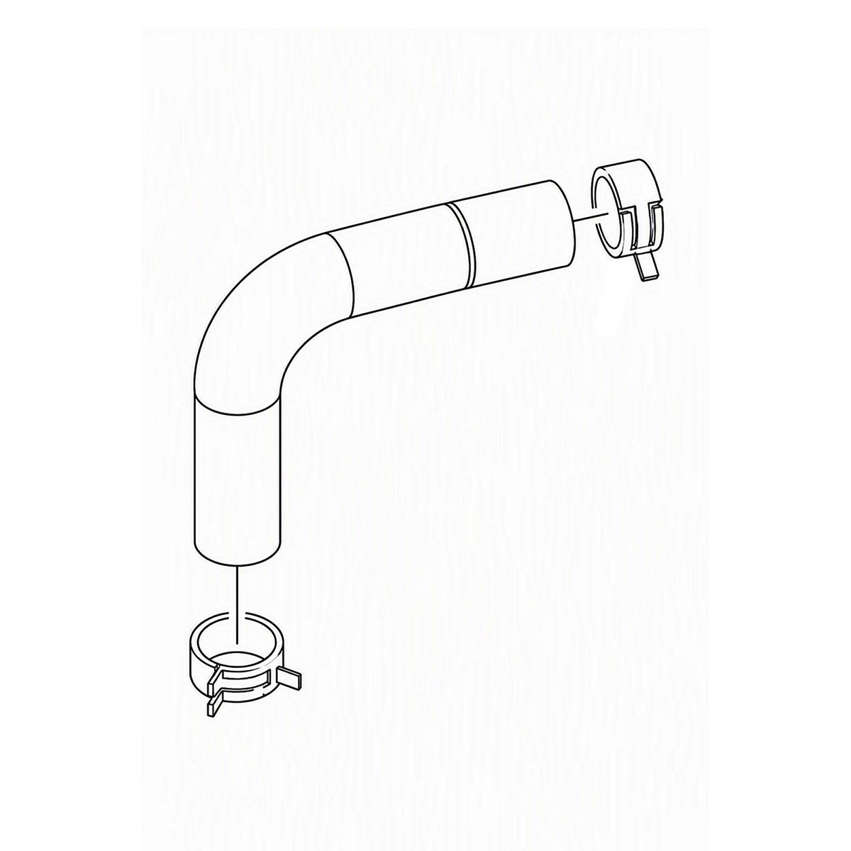 M811098: Fits John Deere M811098 Engine Breather Pipe – Genuine OEM