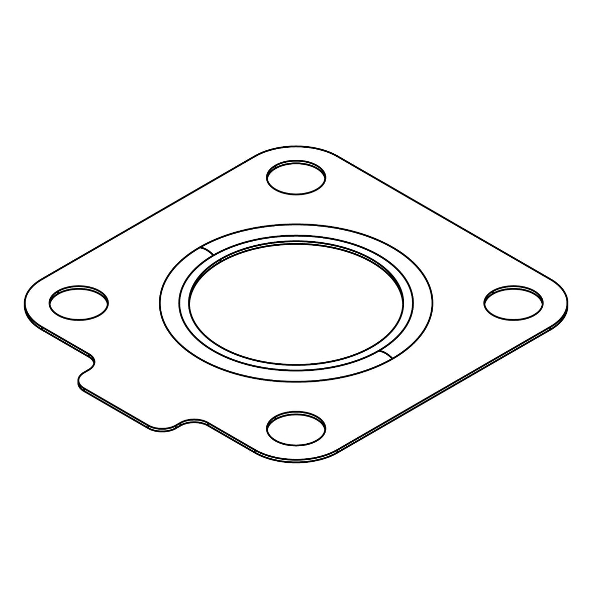 M811501: Fits John Deere M811501 Engine Turbocharger Gasket – Genuine OEM