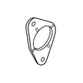 M87810: Fits John Deere M87810 Thrust Flange – Genuine OEM