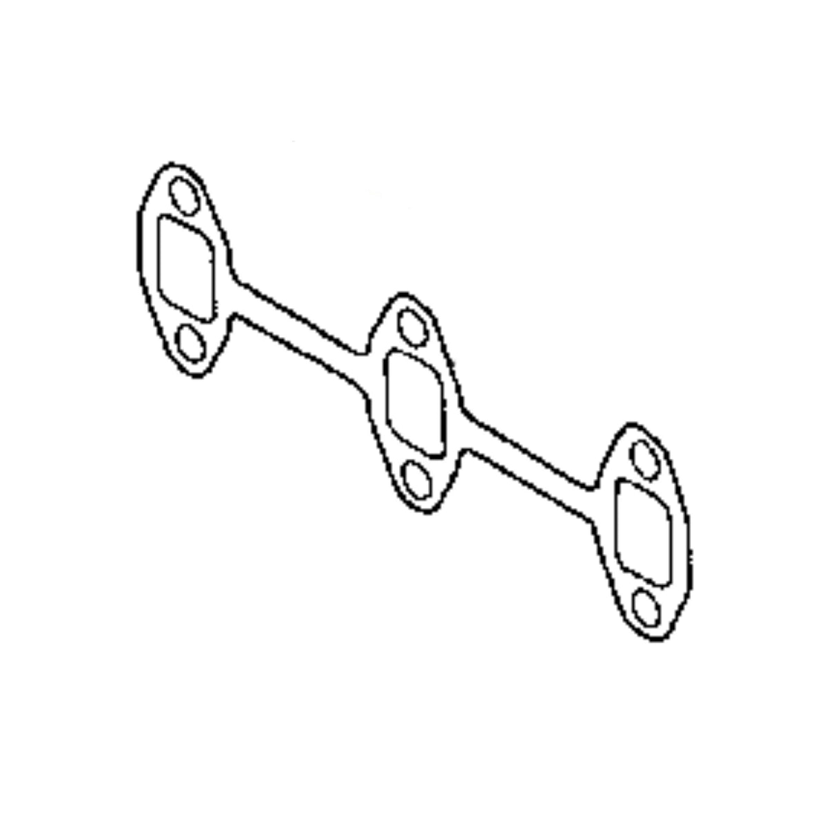 M87857: Fits John Deere M87857 Exhaust Manifold Gasket – Genuine OEM