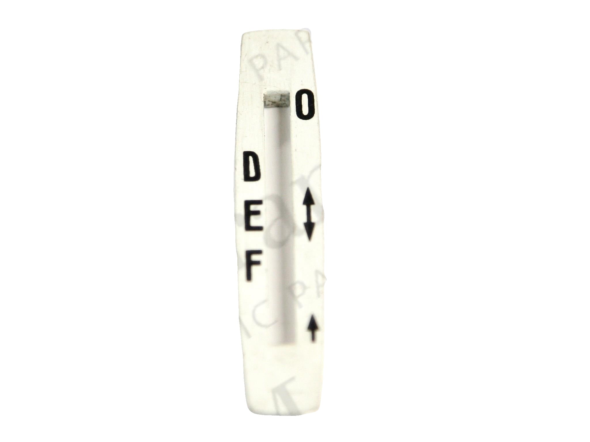 MC3740/1 - Defrost Lever Label