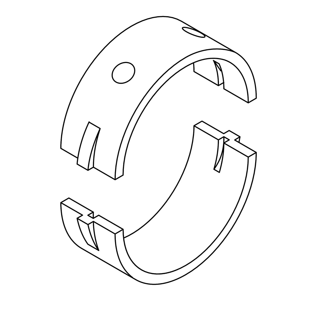 MIA880559: Fits John Deere MIA880559 Engine Main Bearing – Genuine OEM