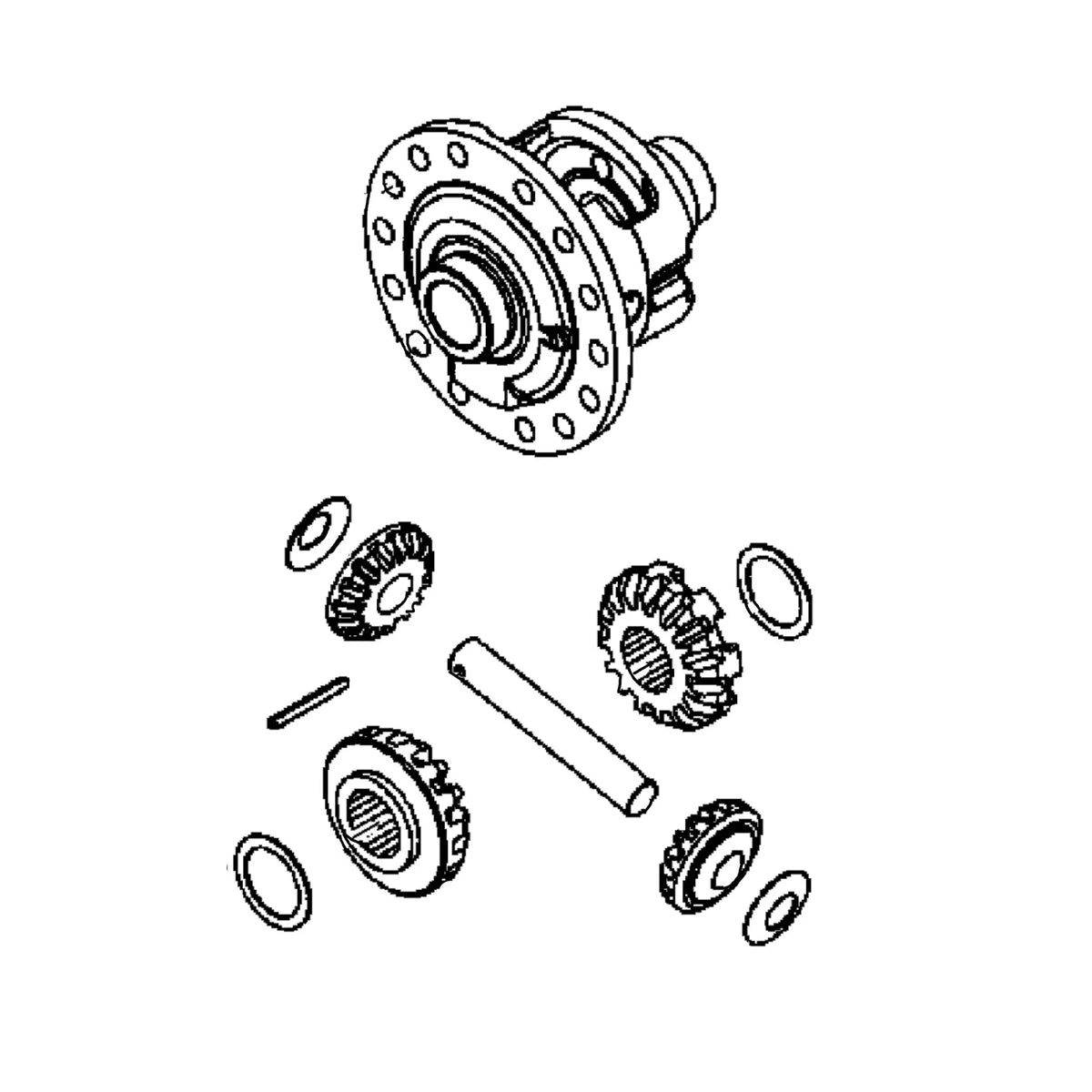 MIA881389: Fits John Deere MIA881389 Differential Kit – Genuine OEM