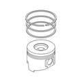 MIA882009: Fits John Deere MIA882009 Engine Piston Assembly – Genuine OEM