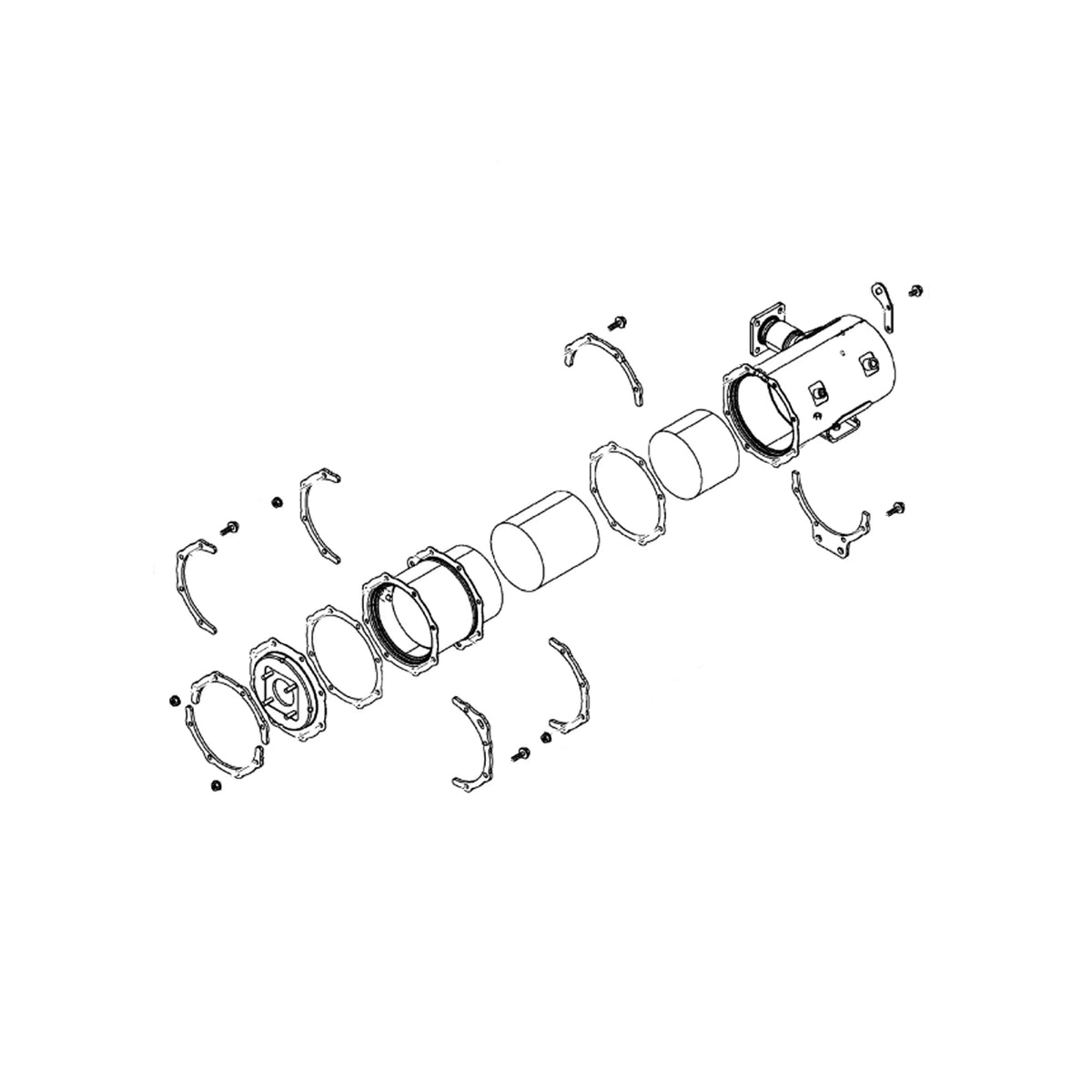 MIA884119: Fits John Deere MIA884119 Diesel Particulate Filter – Genuine OEM
