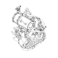 MIA884546: Fits John Deere MIA884546 Short Block Assembly – Genuine OEM