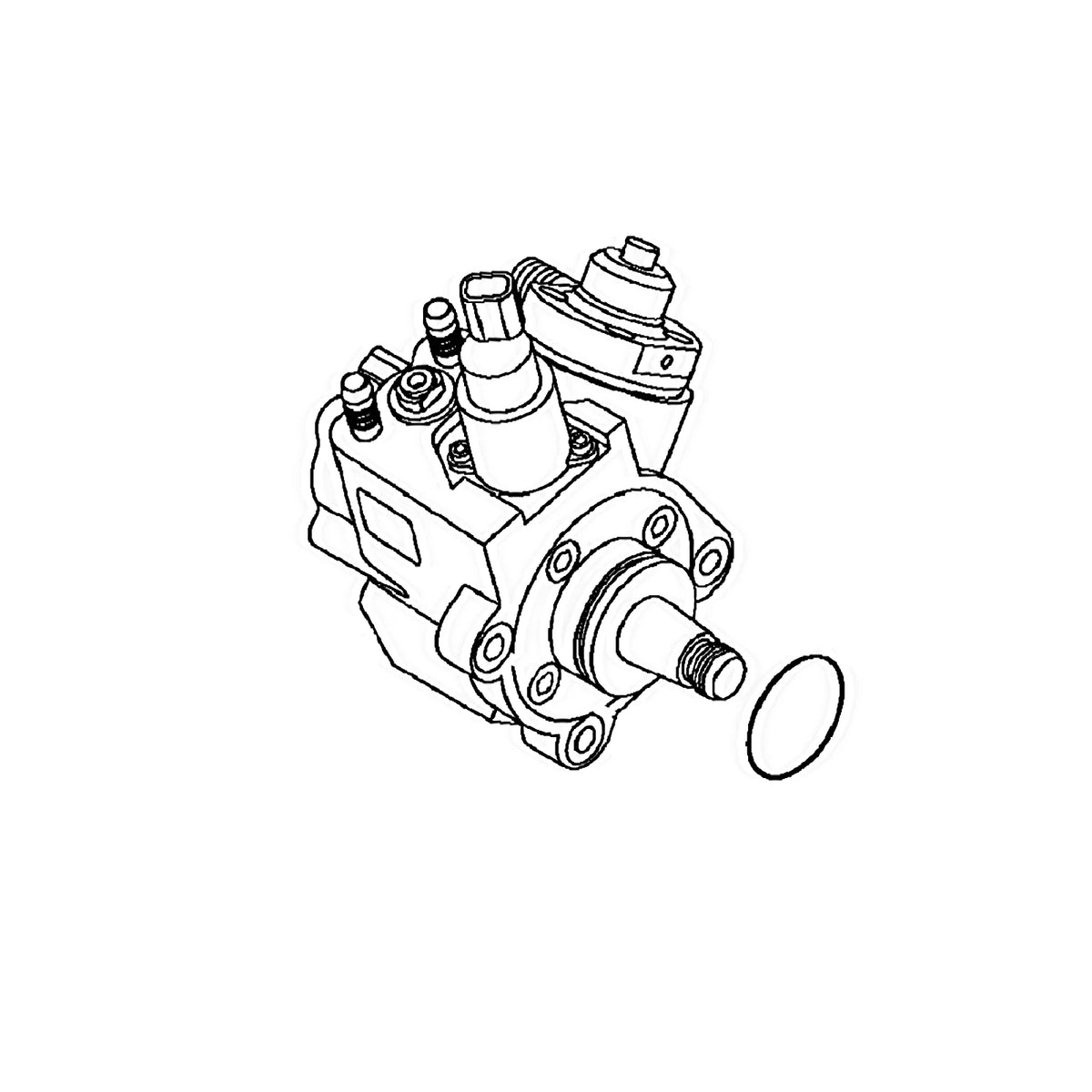 MIA885077: Fits John Deere MIA885077 Fuel Pump – Genuine OEM