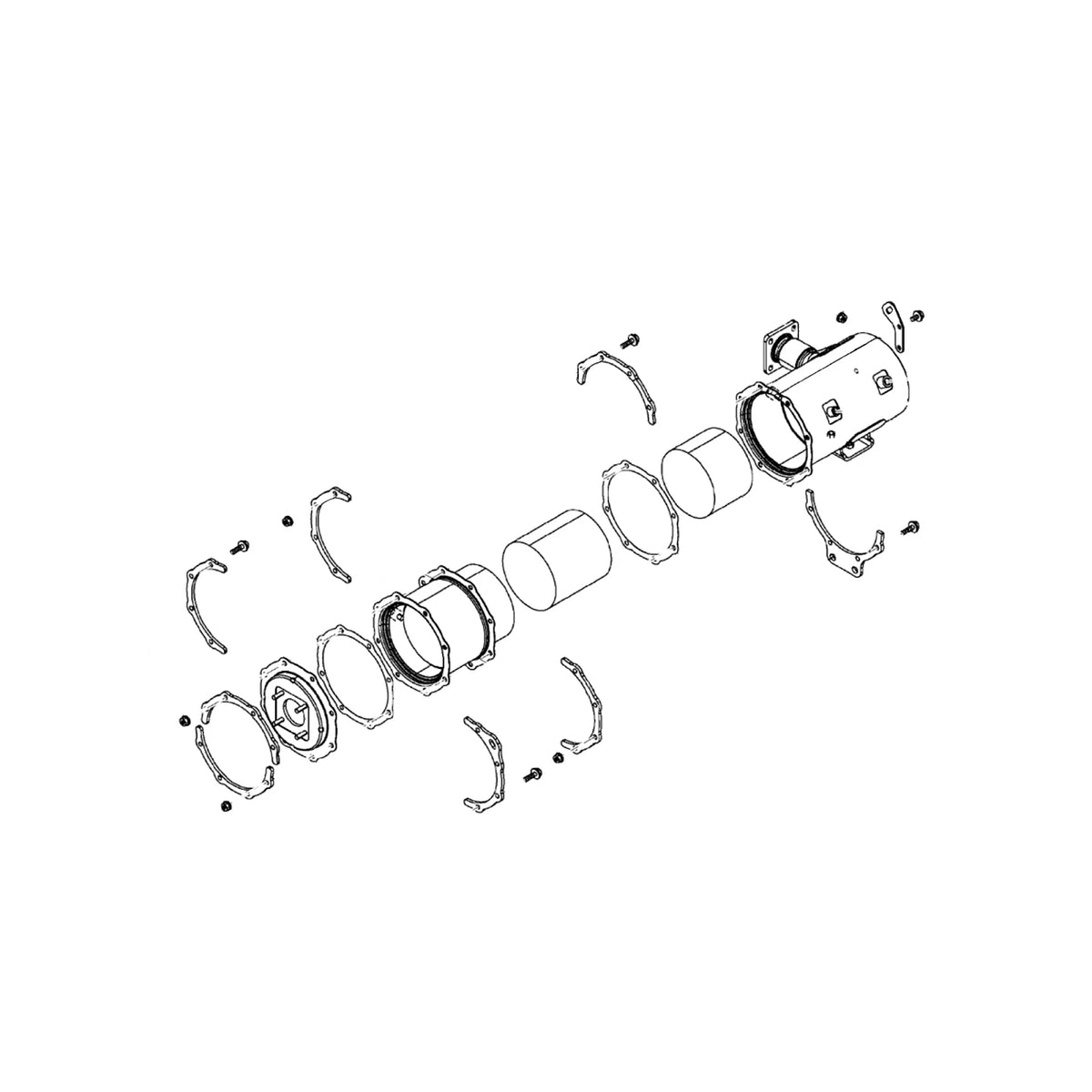MIA885304: Fits John Deere MIA885304 Diesel Particulate Filter – Genuine OEM