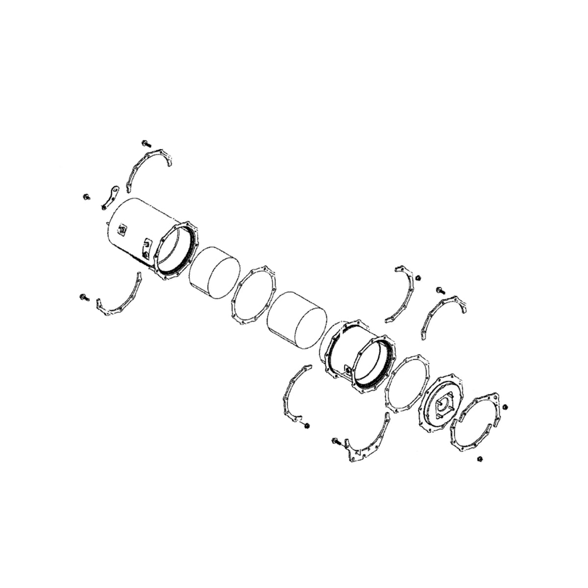 MIA885310: Fits John Deere MIA885310 Diesel Particulate Filter – Genuine OEM