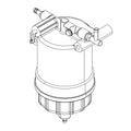 MIA885326: Fits John Deere MIA885326 Fuel Filter Assembly – Genuine OEM