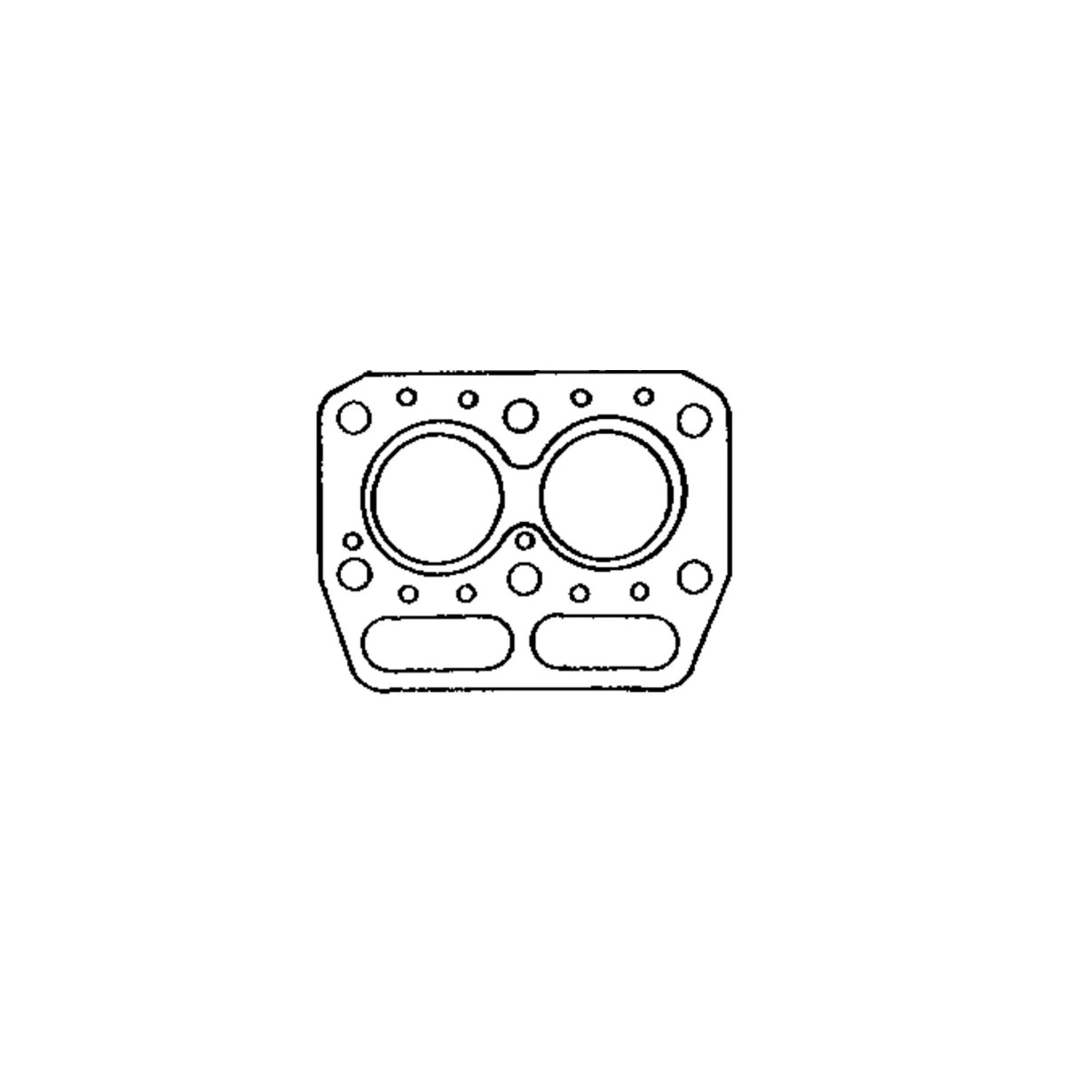 MIU10631: Fits John Deere MIU10631 Engine Cylinder Head Gasket – Genuine OEM
