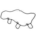 MIU800300: Fits John Deere MIU800300 Rocker Arm Cover Gasket – Genuine OEM