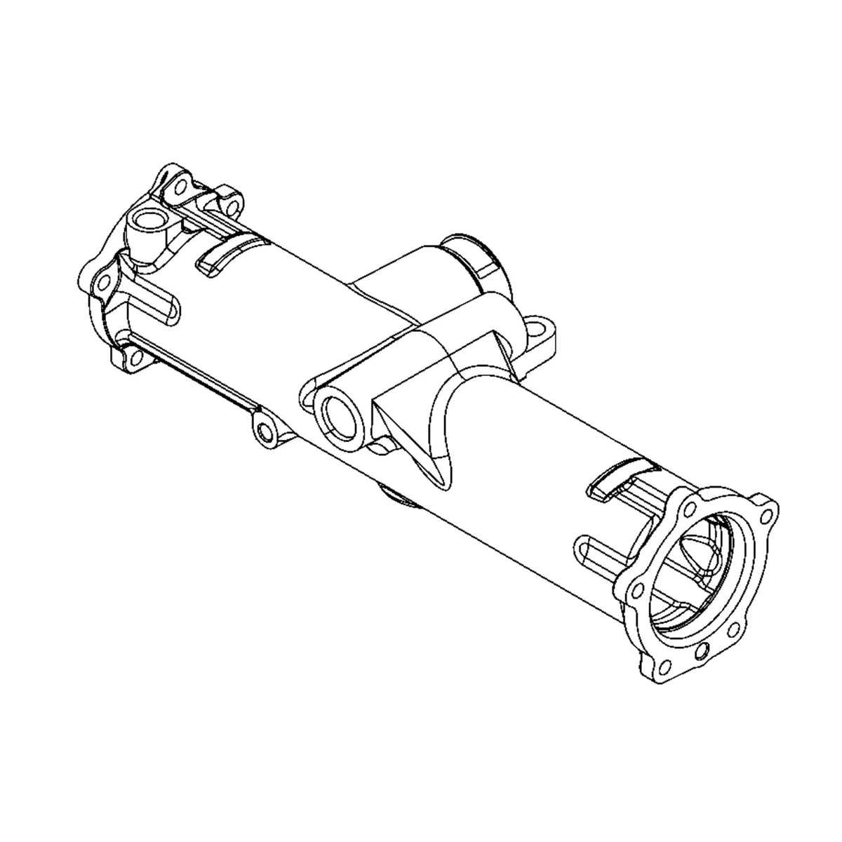 MIU801998: Fits John Deere MIU801998 Front Axle Housing – Genuine OEM