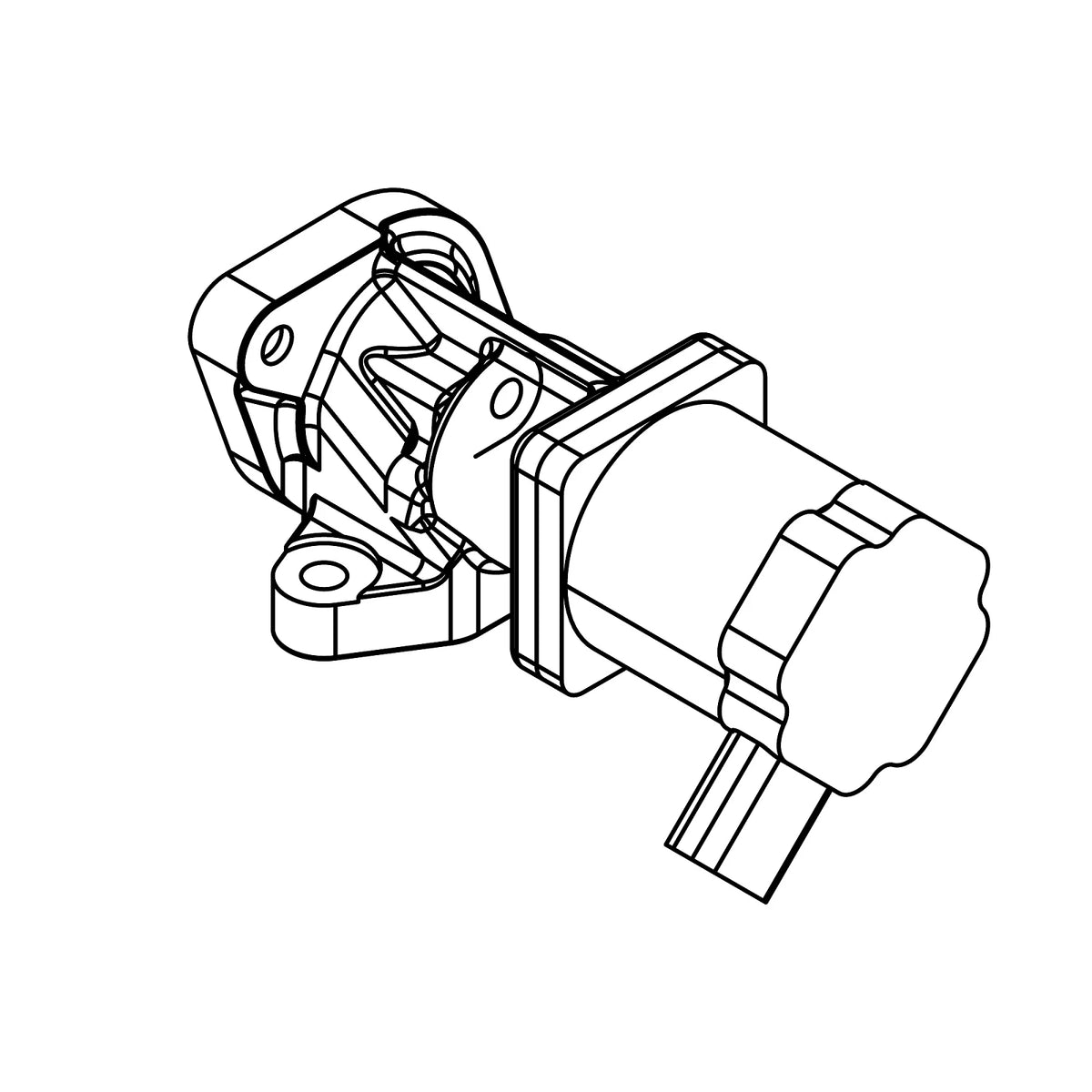 MIU802188: Fits John Deere MIU802188 Exhaust Gas Recycling Valve – Genuine OEM