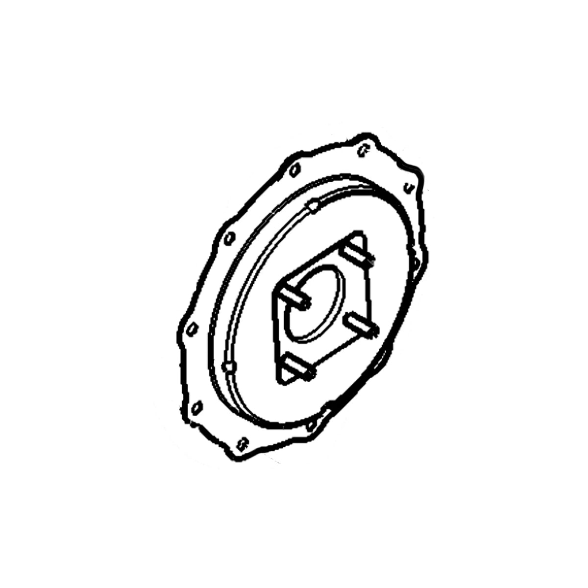 MIU802218: Fits John Deere MIU802218 Diesel Particulate Filter Outlet Flange – Genuine OEM