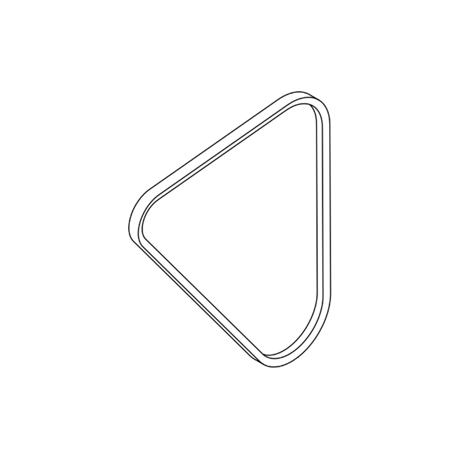 MIU806218: Fits John Deere MIU806218 COG V-Belt – Genuine OEM