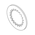 N302127: Fits John Deere N302127 Final Drive Steel Ring – Genuine OEM