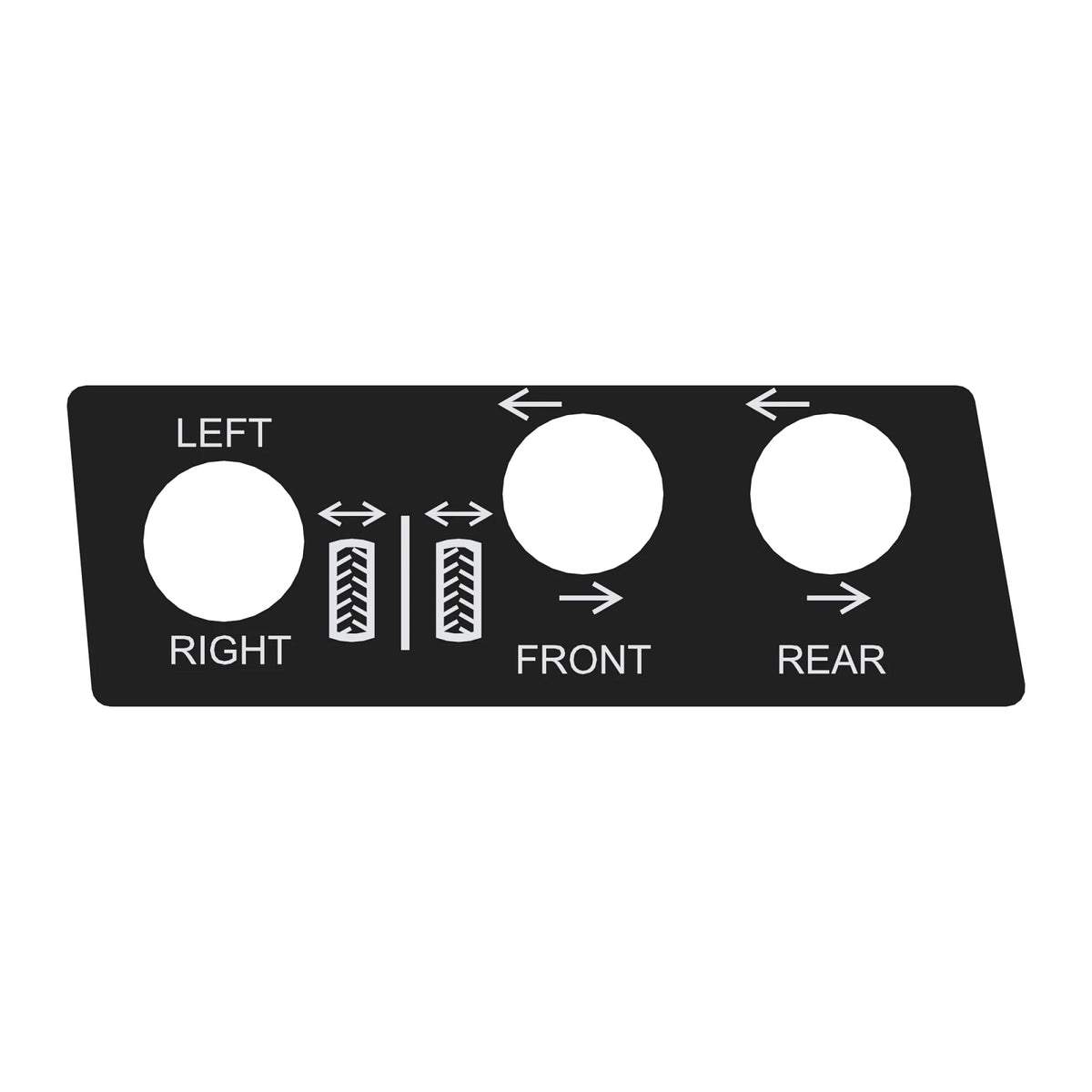 N307822: Fits John Deere N307822 Label, Tread Adjust – Genuine OEM