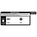 N307846: Fits John Deere N307846 Jumper Post Label, Portuguese – Genuine OEM