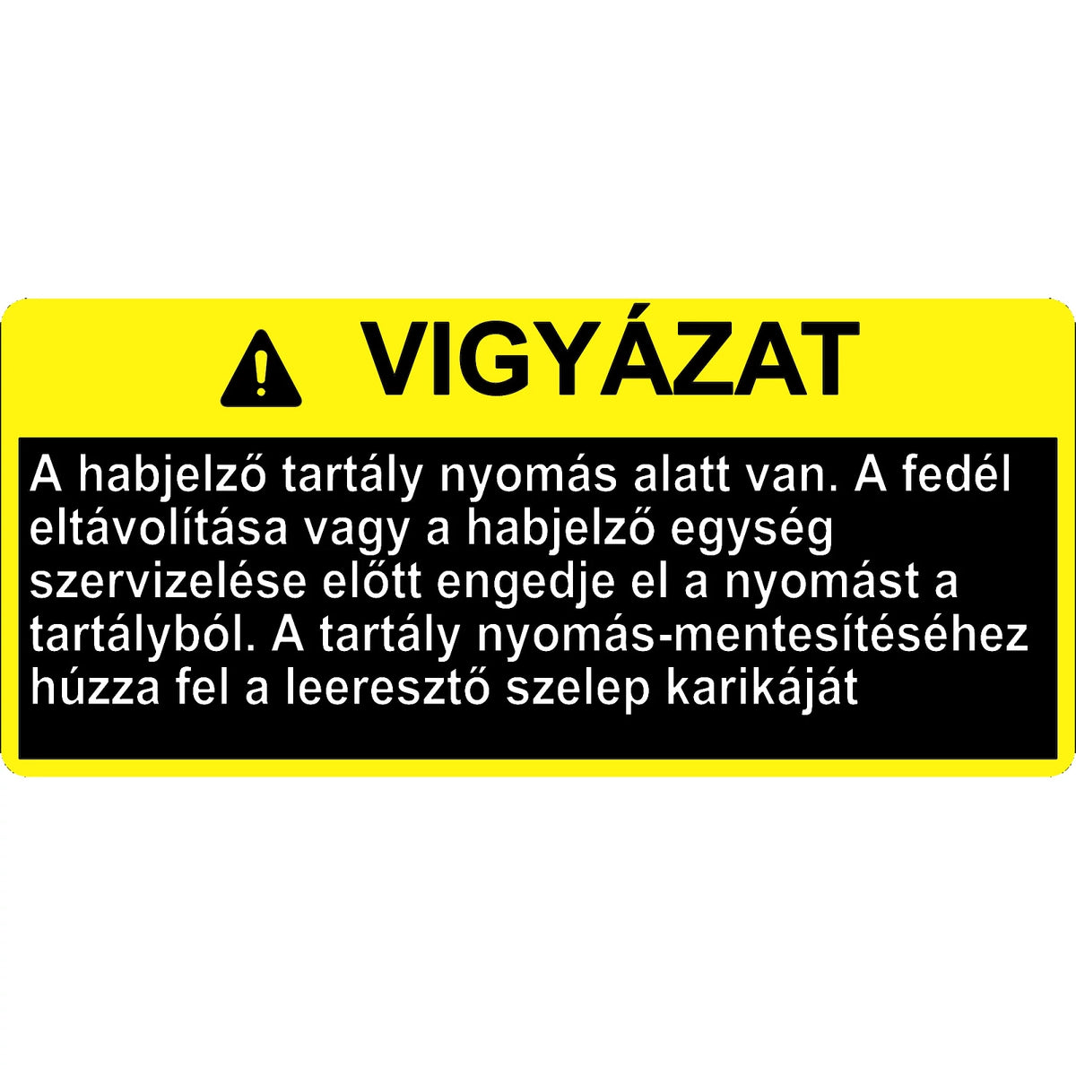 N307940: Fits John Deere N307940 Tank Vent Label, Hungarian – Genuine OEM