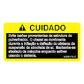 N309178: Fits John Deere N309178 Auto Air Spring Leveling Label, Portuguese – Genuine OEM
