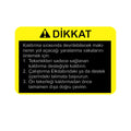 N310207: Fits John Deere N310207 Caution Jacking Label, Turkish – Genuine OEM