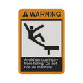 N403721: Fits John Deere N403721 DO NOT Ride Label – Genuine OEM