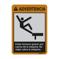 N403831: Fits John Deere N403831 Do Not Ride Decal, Spanish – Genuine OEM