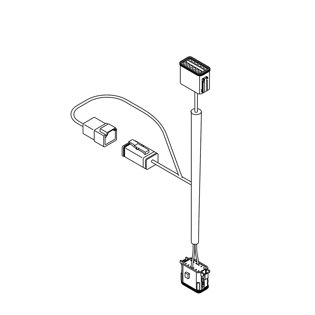 PFP10469: Fits John Deere PFP10469 StarFire™ Receiver Wiring Harness – Genuine OEM