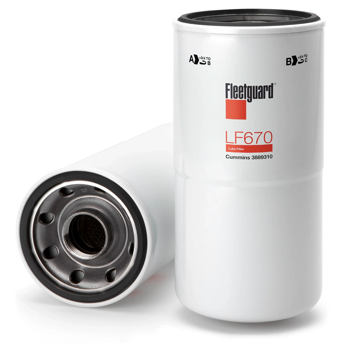 PMLF670: Fits John Deere PMLF670 Fleetguard® Engine Oil Filter – Replacement
