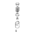 PT14445: Fits John Deere PT14445 Cap Kit – Genuine OEM
