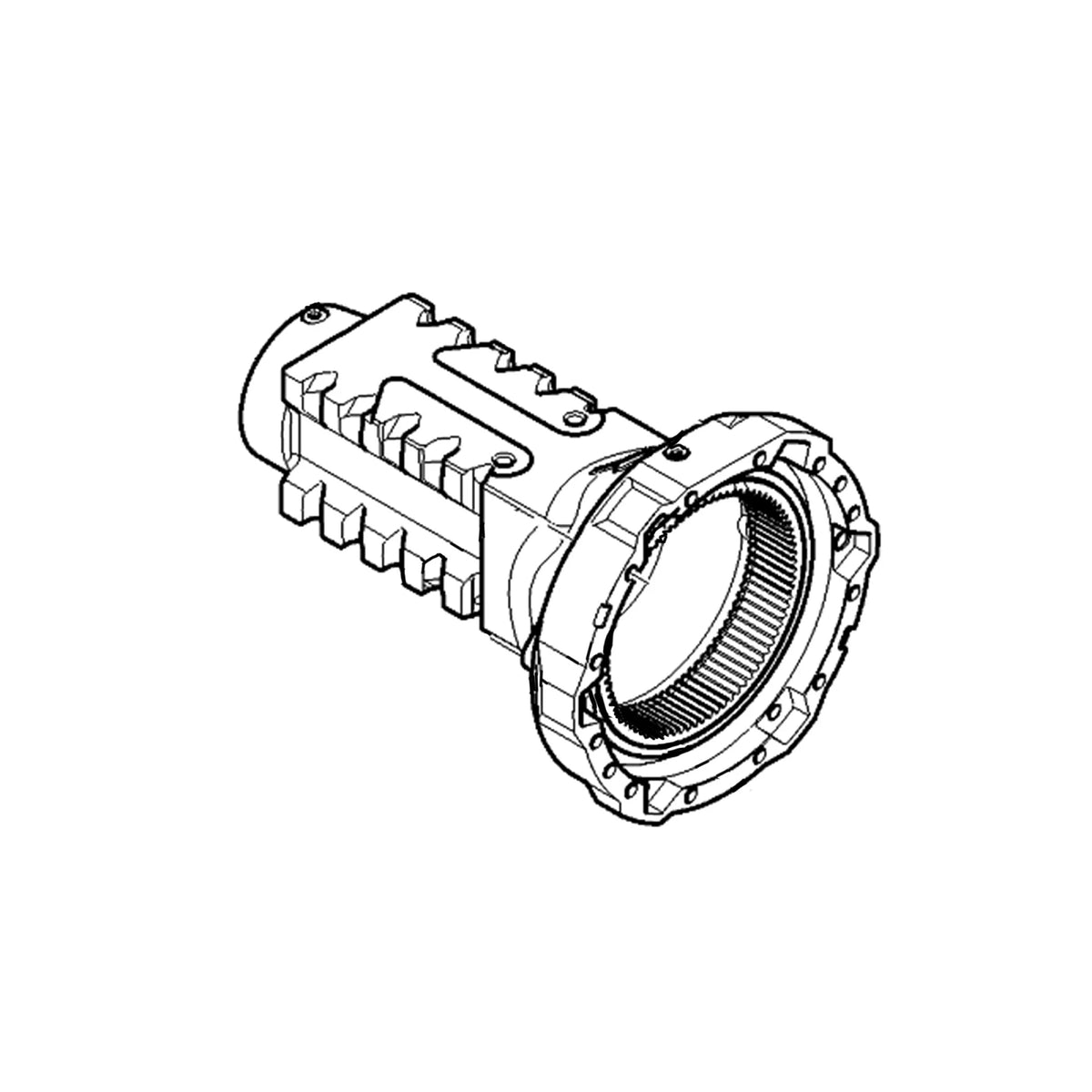PY0653: Fits John Deere PY0653 Final Drive Housing with 35 Teeth Axle – Genuine OEM