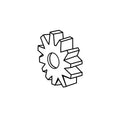 R104591: Fits John Deere R104591 Water Pump Gear – Genuine OEM
