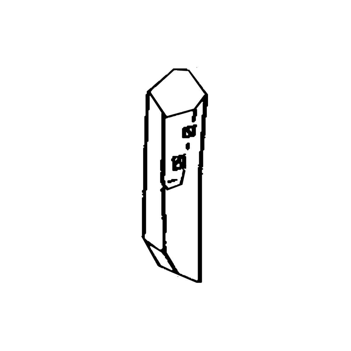 R104901: Fits John Deere R104901 Drawbar Sway Block, Right Side – Genuine OEM