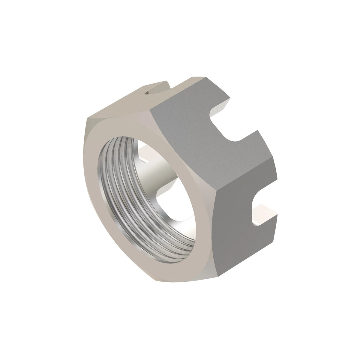 R111010: Fits John Deere R111010 Hexagonal Slotted Nut, M22 – Genuine OEM