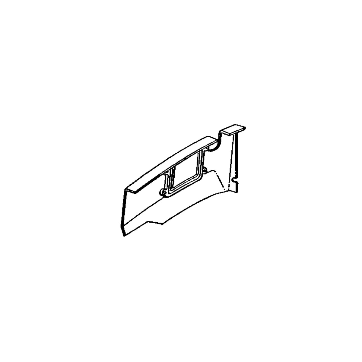 R111699: Fits John Deere R111699 Rear Panel Cover, Left Side – Genuine OEM