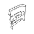 R114897: Fits John Deere R114897 Frame – Genuine OEM