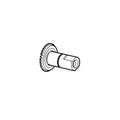 R115352: Fits John Deere R115352 Hydraulic Pump Drive Pinion – Genuine OEM