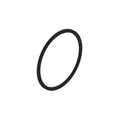 R120834: Fits John Deere R120834 Piston and Rod Rubber Seal – Genuine OEM