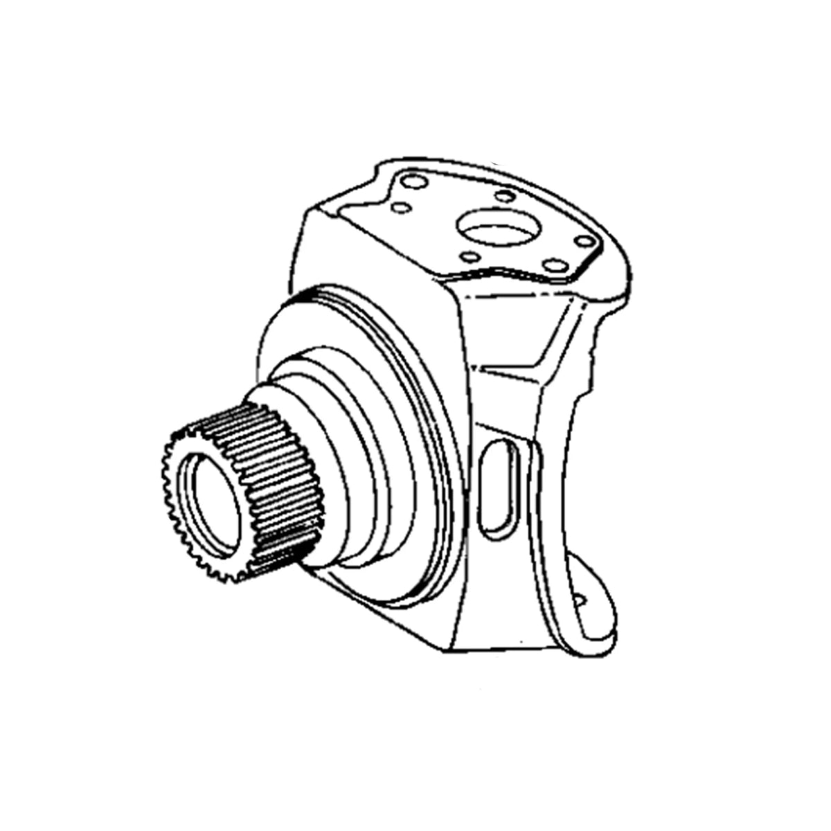 R124414: Fits John Deere R124414 Steering Knuckle Housing – Genuine OEM