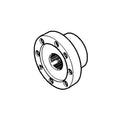 R125564: Fits John Deere R125564 Bevel Gear Drive Flange – Genuine OEM